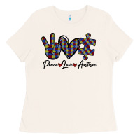 Bone Peace Love Autism Ladies Tee - Bettercallsaul