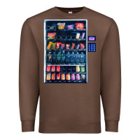 Chestnut Funny Costumes for Halloween Vending Machine Silvester Premium Sweatshirt - minhPixels