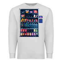 Dove Grey Funny Costumes for Halloween Vending Machine Silvester Premium Sweatshirt - minhPixels