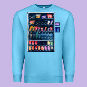 Funny Costumes For Halloween Vending Machine Silvester Premium Sweatshirt Designed By Minhpixels