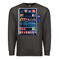 Smoke Funny Costumes for Halloween Vending Machine Silvester Premium Sweatshirt - minhPixels
