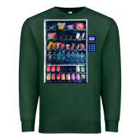 Sports Green Funny Costumes for Halloween Vending Machine Silvester Premium Sweatshirt - minhPixels