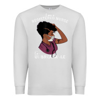 Dove Grey Registered Nurse Gift Phenomenal Black Nurse Nursing Student Premium Sweatshirt - minhPixels