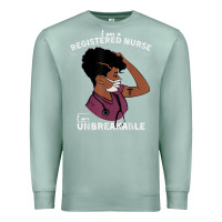 Seafoam Registered Nurse Gift Phenomenal Black Nurse Nursing Student Premium Sweatshirt - minhPixels