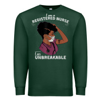 Sports Green Registered Nurse Gift Phenomenal Black Nurse Nursing Student Premium Sweatshirt - minhPixels