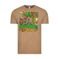 Vintage Coffee Mardi Gras drinking team Vintage Tee - HowdyJamesFarm