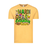 Vintage Mustard Mardi Gras drinking team Vintage Tee - HowdyJamesFarm