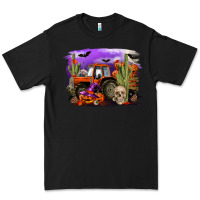 Black Halloween tractor Premium Tee - RanaPortraitStore