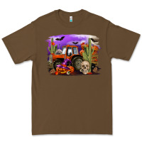 Cacao Halloween tractor Premium Tee - RanaPortraitStore