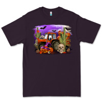 Plum Halloween tractor Premium Tee - RanaPortraitStore