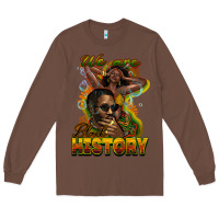 Chestnut We are Black History Long Sleeve Tee - HowdyJamesFarm