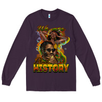 Plum We are Black History Long Sleeve Tee - HowdyJamesFarm