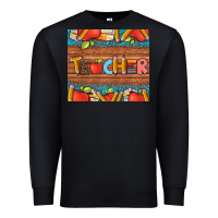 Black teacher and pens apples books leopard and tooled leather tumbler Premium Sweatshirt - Artiststas