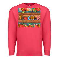 Cardinal teacher and pens apples books leopard and tooled leather tumbler Premium Sweatshirt - Artiststas