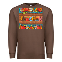 Chestnut teacher and pens apples books leopard and tooled leather tumbler Premium Sweatshirt - Artiststas
