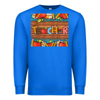 Teacher And Pens Apples Books Leopard And Tooled Leather Tumbler Premium Sweatshirt | Teevron