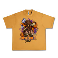 Peanut Butter Messy bun Basketball girl Urban Heavy Tee - HowdyJamesFarm