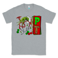 Heather Grey Christmas Character Nurse Classic Tee - NancyCooperArtShop