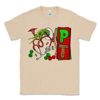 Mushroom Christmas Character Nurse Classic Tee - NancyCooperArtShop