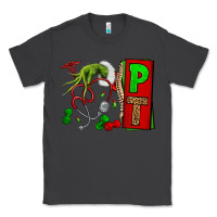 Smoke Christmas Character Nurse Classic Tee - NancyCooperArtShop