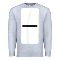 Heather Grey Double Blank Dominoes Halloween Costume Domino Game Premium Sweatshirt - minhPixels
