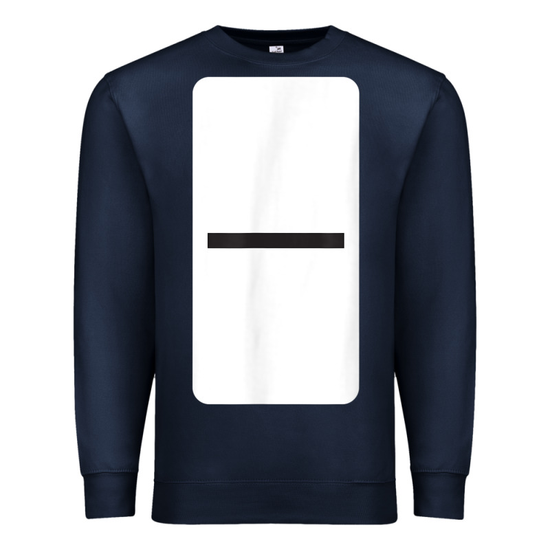 Double Blank Dominoes Halloween Costume Domino Game Premium Sweatshirt by minhPixels | Teevron