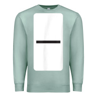 Seafoam Double Blank Dominoes Halloween Costume Domino Game Premium Sweatshirt - minhPixels