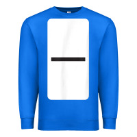 True Royal Double Blank Dominoes Halloween Costume Domino Game Premium Sweatshirt - minhPixels