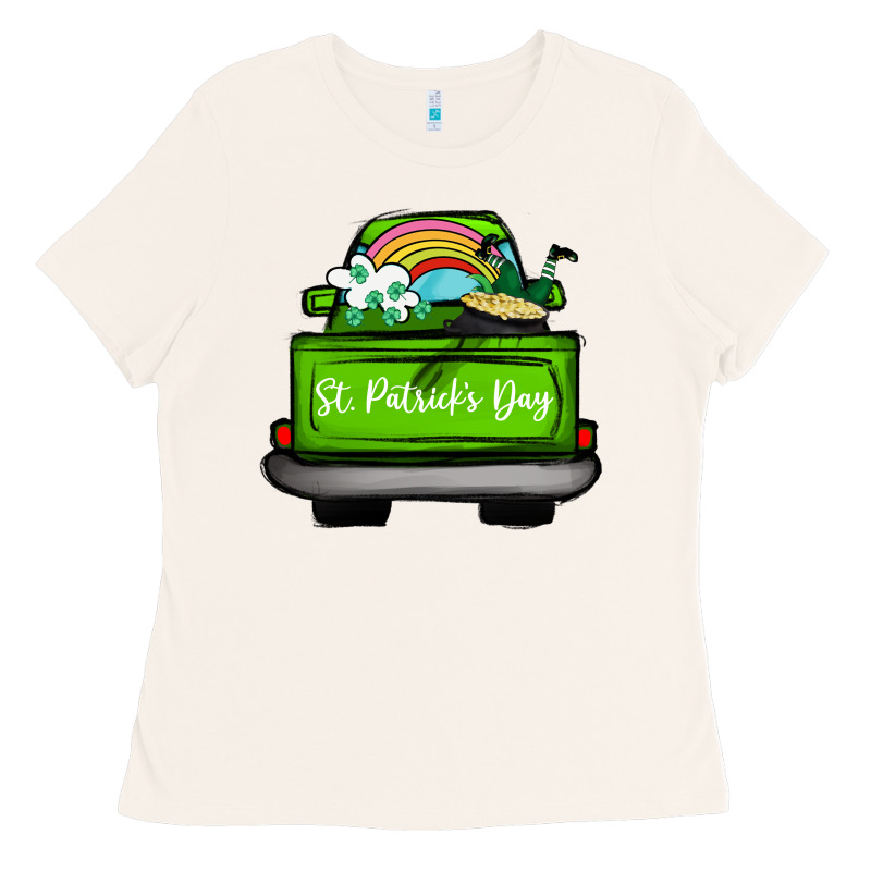 St Patrick's Day Truck Ladies Tee by Bettercallsaul | Teevron