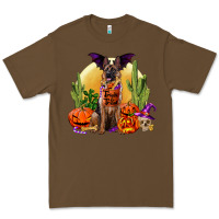 Cacao Halloween german shepherd Premium Tee - RanaPortraitStore