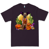 Plum Halloween german shepherd Premium Tee - RanaPortraitStore