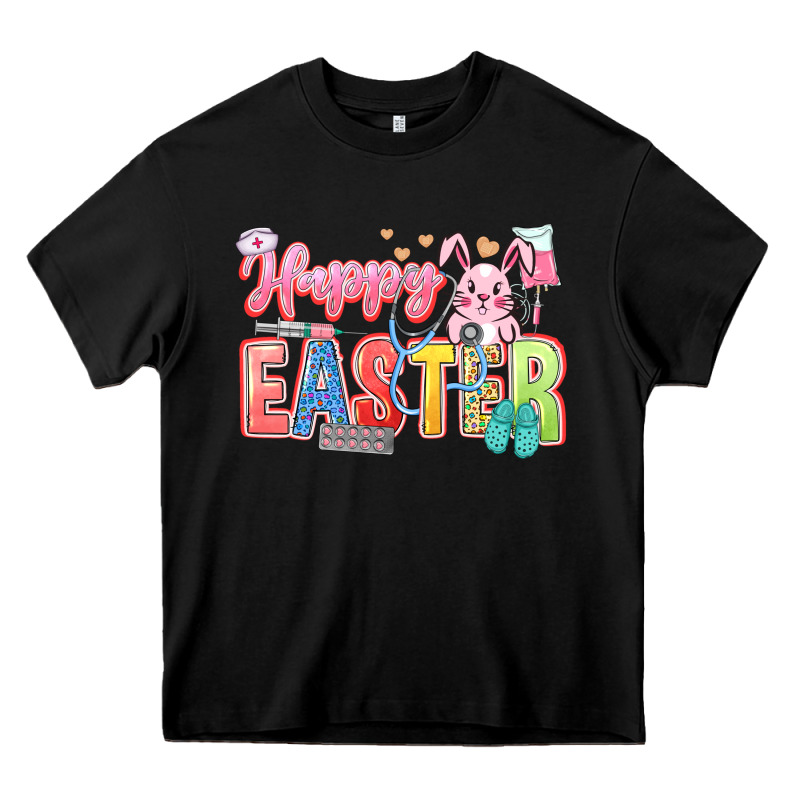 Happy Easter Nurse Heavy Core Tee by LillyAllenDesigns | Teevron