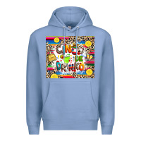 Colony Blue Cinco de drinko Premium Hoodie - RanaPortraitStore