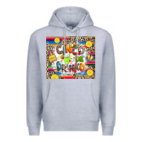 Heather Grey Cinco de drinko Premium Hoodie - RanaPortraitStore
