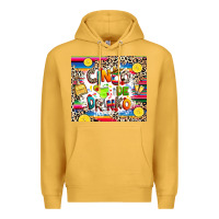 Mustard Cinco de drinko Premium Hoodie - RanaPortraitStore
