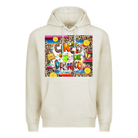 Oatmeal Heather Cinco de drinko Premium Hoodie - RanaPortraitStore