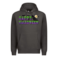 Smoke happy halloween Premium Hoodie - BundleAndBundleShop