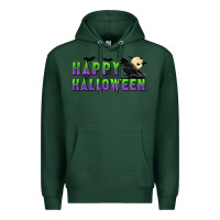 Sports Green happy halloween Premium Hoodie - BundleAndBundleShop