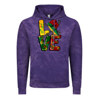 Cloud Purple love juneteenth Vintage Hoodie - CowGirlArtShop