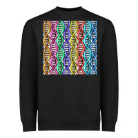 Black dna seamless pattern Heavyweight Sweatshirt - BundleAndBundleShop