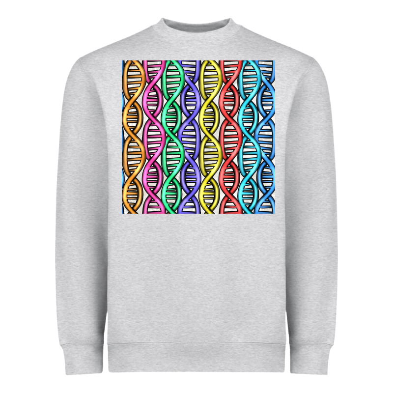 Dna Seamless Pattern Heavyweight Sweatshirt by BundleAndBundleShop | Teevron