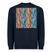 Navy dna seamless pattern Heavyweight Sweatshirt - BundleAndBundleShop