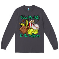 Smoke Take me out to the ballgame Long Sleeve Tee - HowdyJamesFarm
