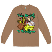 Toasted Coconut Take me out to the ballgame Long Sleeve Tee - HowdyJamesFarm