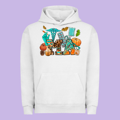 Fall And Nurse Elements Medical Assistant Urban Hoodie Designed By Adodesignshop