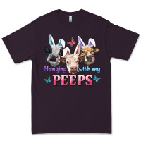 Plum Hanging With My Peeps Cows Premium Tee - RanaPortraitStore