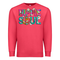 Cardinal hippie soul with tie dye and flowers Premium Sweatshirt - Artiststas