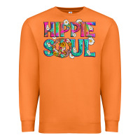 Carrot hippie soul with tie dye and flowers Premium Sweatshirt - Artiststas