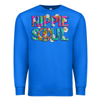 True Royal hippie soul with tie dye and flowers Premium Sweatshirt - Artiststas