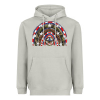 Moon Dust usa camouflage rainbow Heavyweight Hoodie - Artiststas